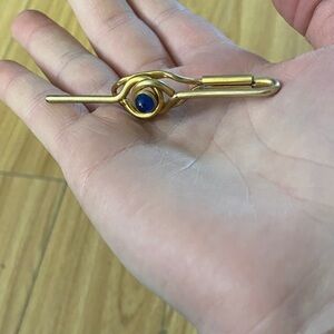 Elegant Gold and Blue Women's Jewelry Piece